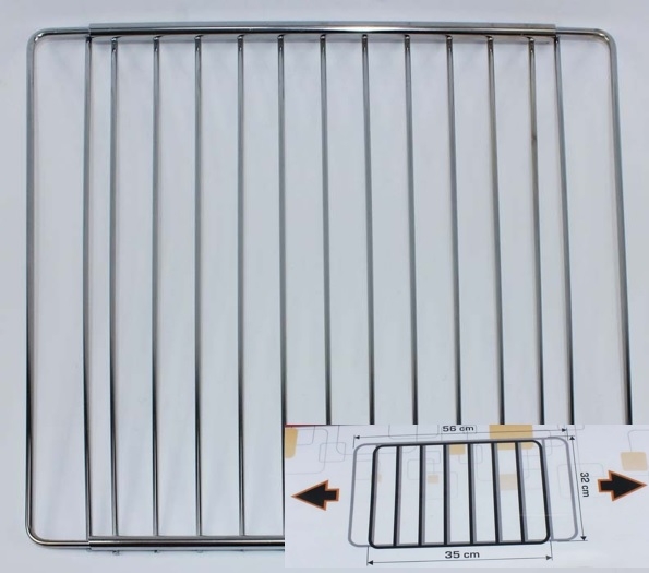  UNISHELFS Universal Oven & Fridge Extendable Door Shelf