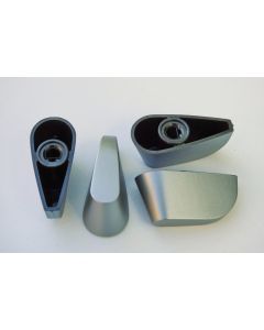 0019008195K Westinghouse Oven Knob Silver Forte (Pack-4)