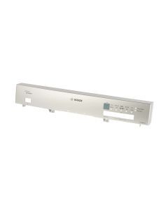 00663592 BOSCH DISHWASHER CONTROL PANEL FASCIA SILVER