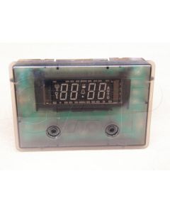 0609100333 CLOCK 2 BUTTON ORBI CLEAR BODY