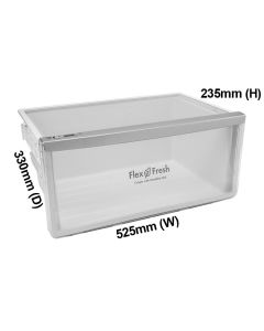 4055879417 - BIN UPPER CRISPER ASSEMBLY
