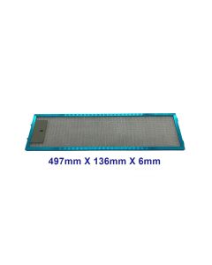 INNER ALUMINIUM FILTER EURO RANGEHOOD ATAL62C01 497mm X 136mm X 6mm