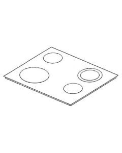 3873524-11/4 COOKING TOP WITH FRAME, 77P