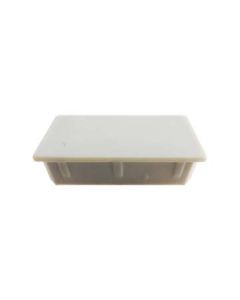 4055539953 END CAP 40MM FACIA PANEL GREY