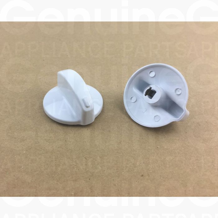 0019008035 KNOB WHITE WESTINGHOUSE - from Genuine Appliance Parts
