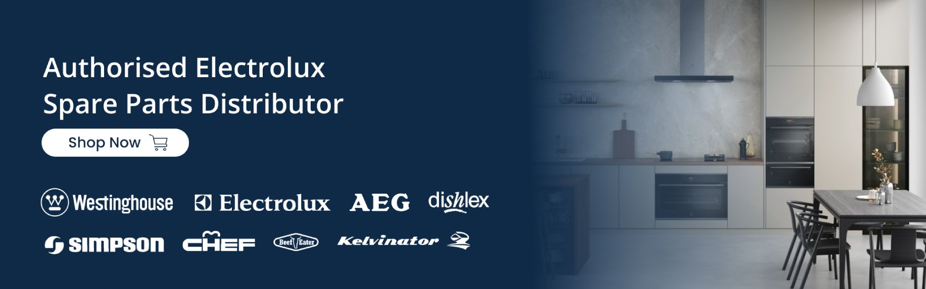 Authorised Electrolux Spare Parts Distributor